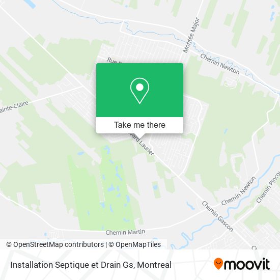 Installation Septique et Drain Gs map