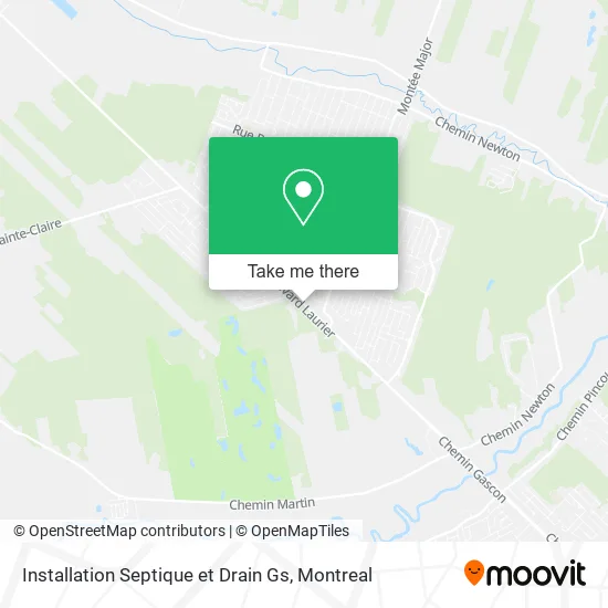 Installation Septique et Drain Gs map