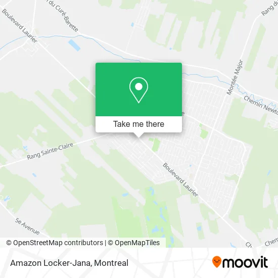 Amazon Locker-Jana map