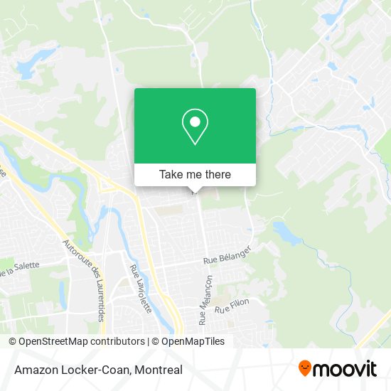 Amazon Locker-Coan map