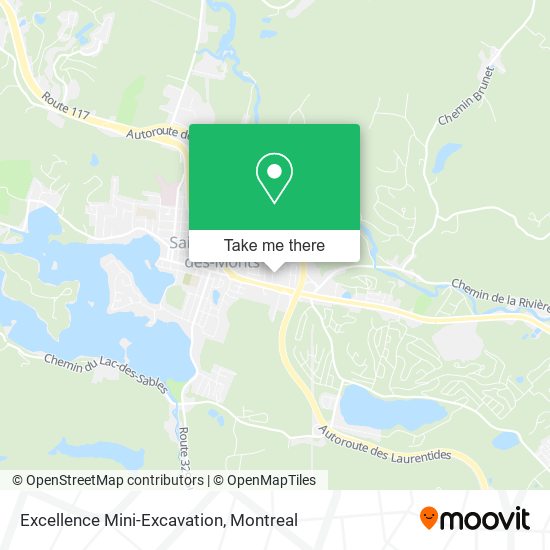 Excellence Mini-Excavation map