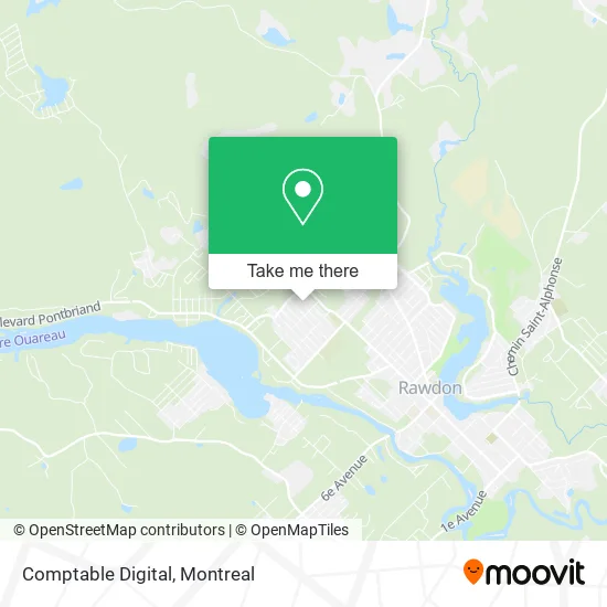 Comptable Digital map
