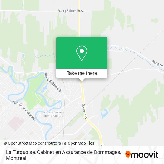 La Turquoise, Cabinet en Assurance de Dommages map