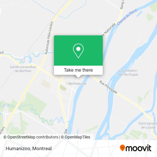Humanizoo map