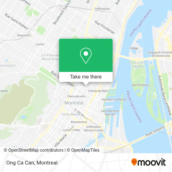 Ong Ca Can map