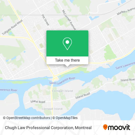 Chugh Law Professional Corporation map