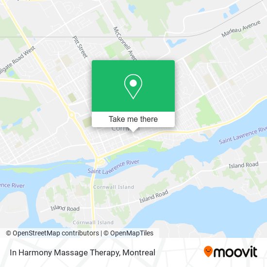 In Harmony Massage Therapy map