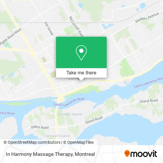In Harmony Massage Therapy map