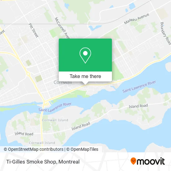 Ti-Gilles Smoke Shop map