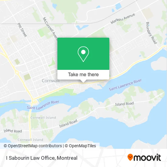 I Sabourin Law Office map