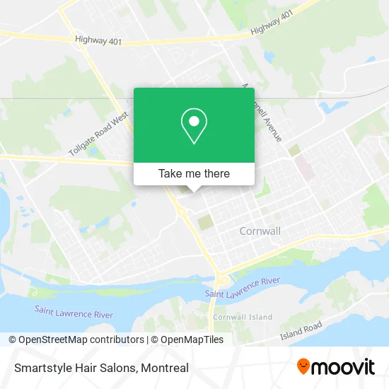 Smartstyle Hair Salons map