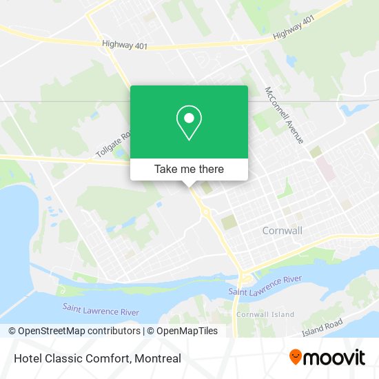 Hotel Classic Comfort map