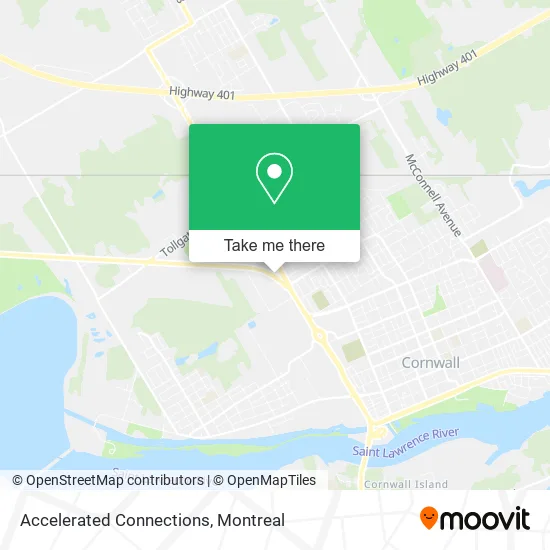 Accelerated Connections map