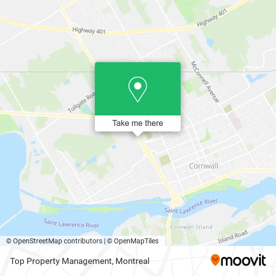 Top Property Management map