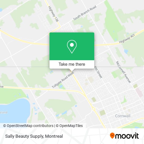 Sally Beauty Supply map