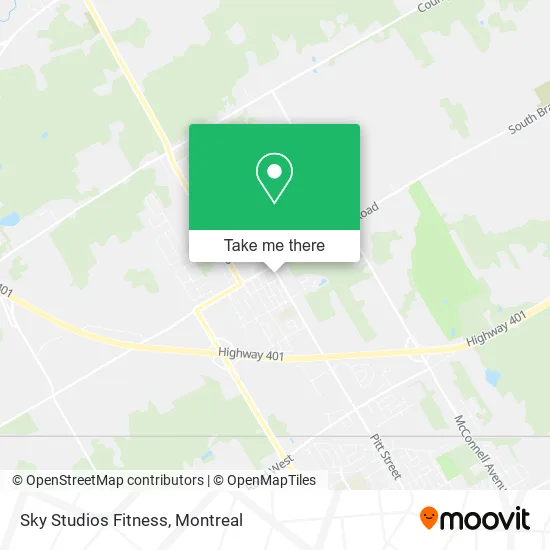 Sky Studios Fitness map