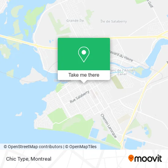 Chic Type map