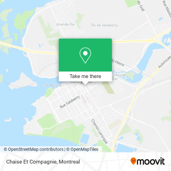 Chaise Et Compagnie map