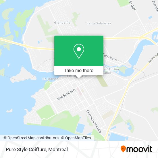 Pure Style Coiffure map