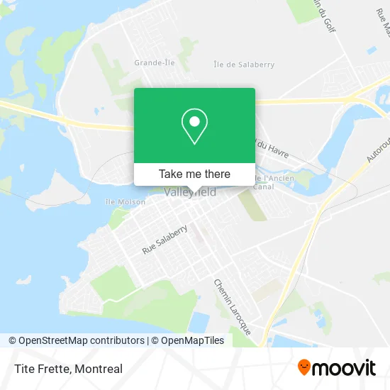 Tite Frette map