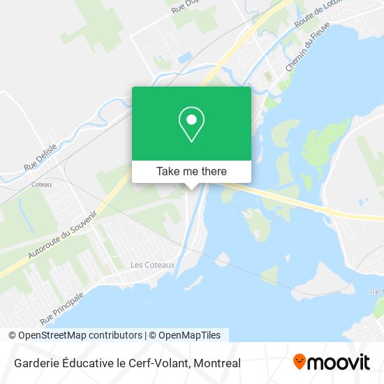Garderie Éducative le Cerf-Volant map