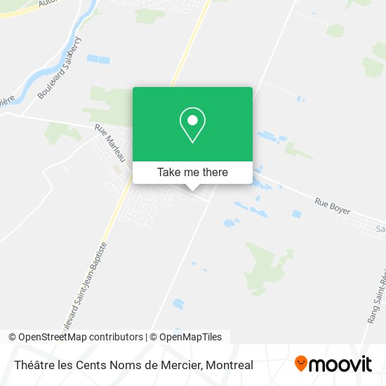 Théâtre les Cents Noms de Mercier map