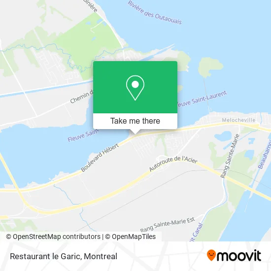 Restaurant le Garic map