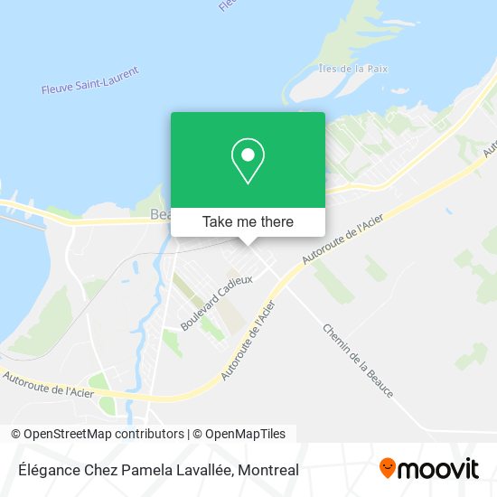 Élégance Chez Pamela Lavallée map