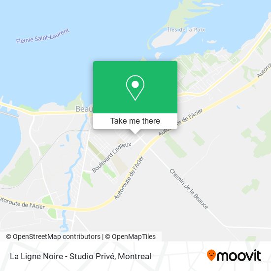 La Ligne Noire - Studio Privé map