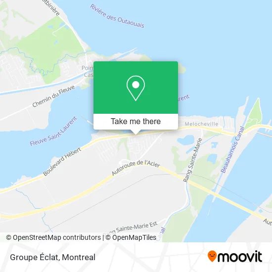 Groupe Éclat map