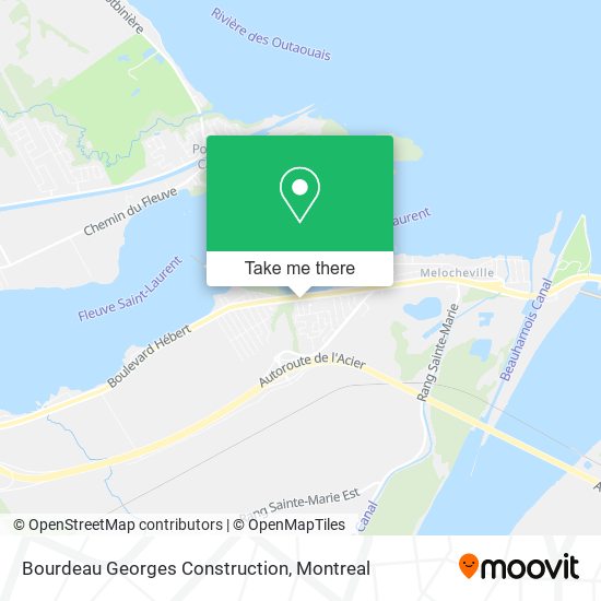 Bourdeau Georges Construction map