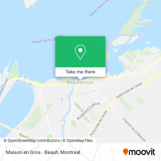 Maison en Gros - Beauh map