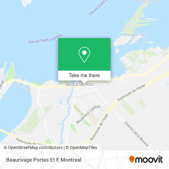 Beaurivage Portes Et F map