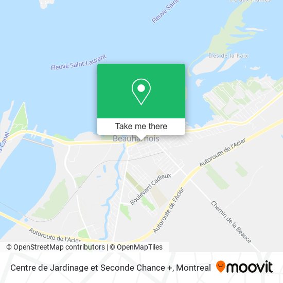 Centre de Jardinage et Seconde Chance + map