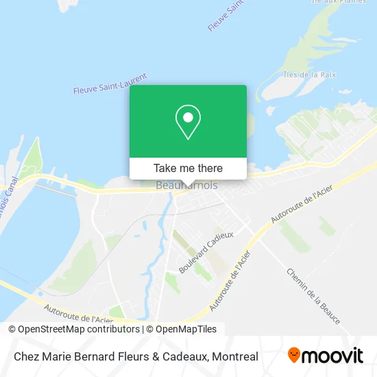 Chez Marie Bernard Fleurs & Cadeaux map