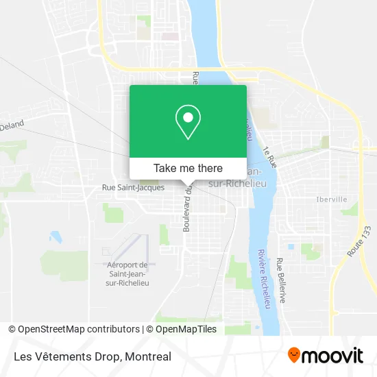 Les Vêtements Drop map
