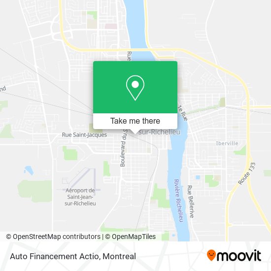 Auto Financement Actio map
