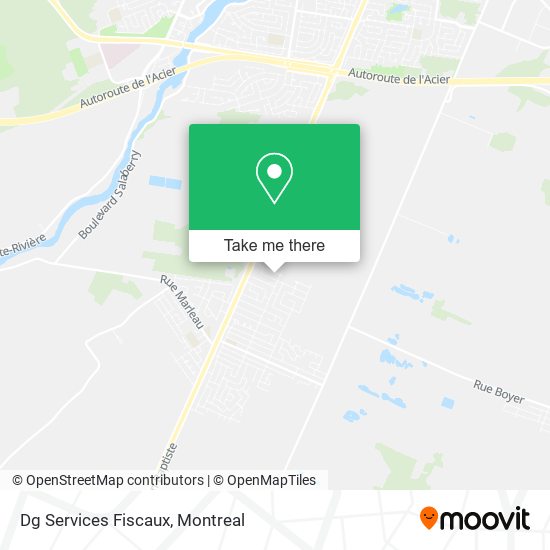 Dg Services Fiscaux map