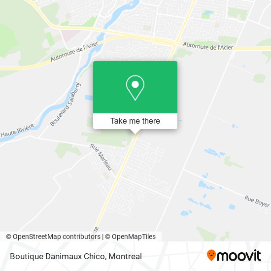 Boutique Danimaux Chico map