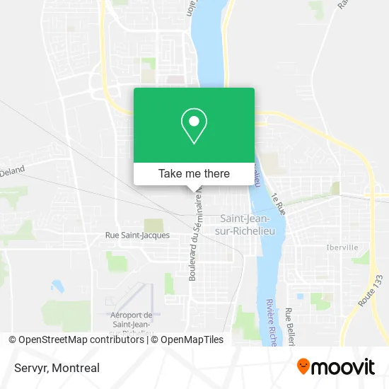 Servyr map