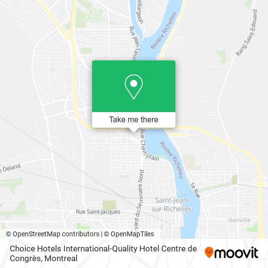 Choice Hotels International-Quality Hotel Centre de Congrès map