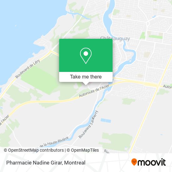 Pharmacie Nadine Girar map