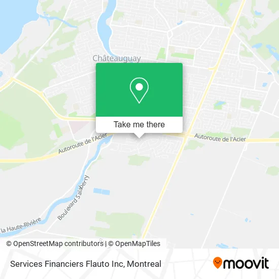 Services Financiers Flauto Inc map