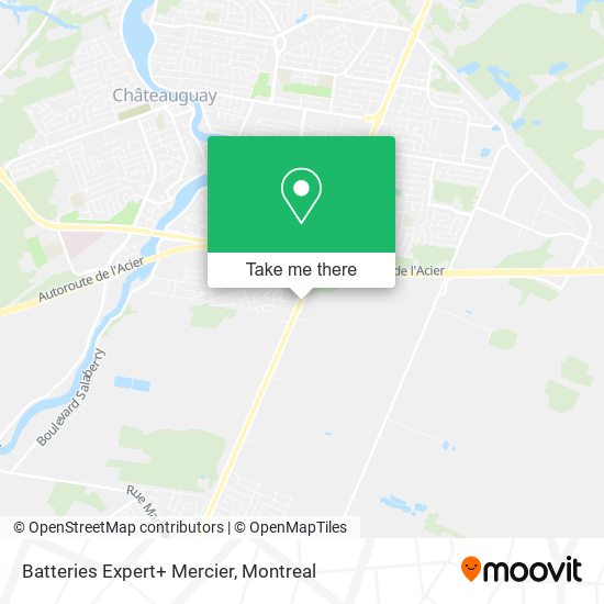 Batteries Expert+ Mercier map