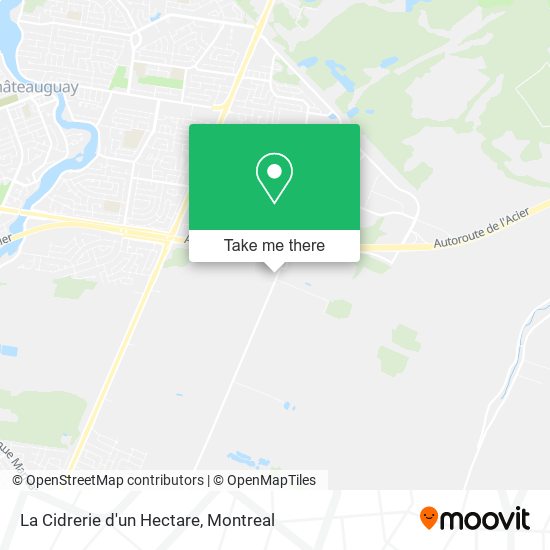 La Cidrerie d'un Hectare map