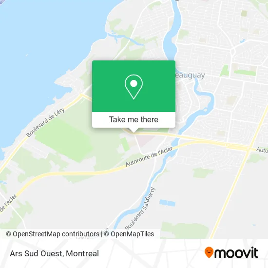 Ars Sud Ouest map