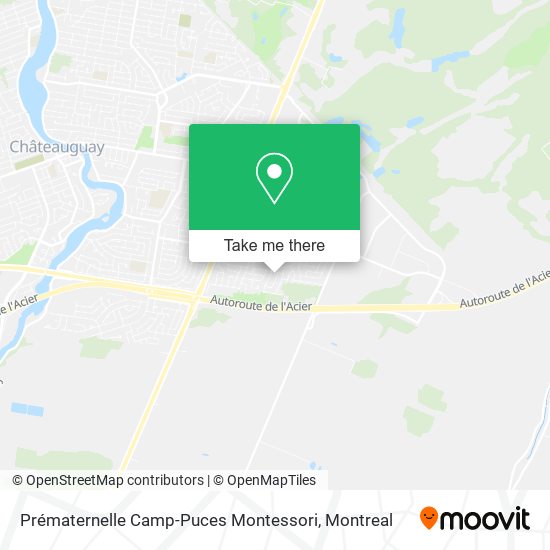 Prématernelle Camp-Puces Montessori map