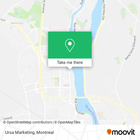 Ursa Marketing map