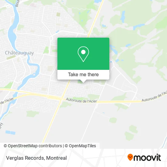 Verglas Records map