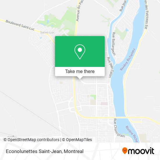 Econolunettes Saint-Jean map
